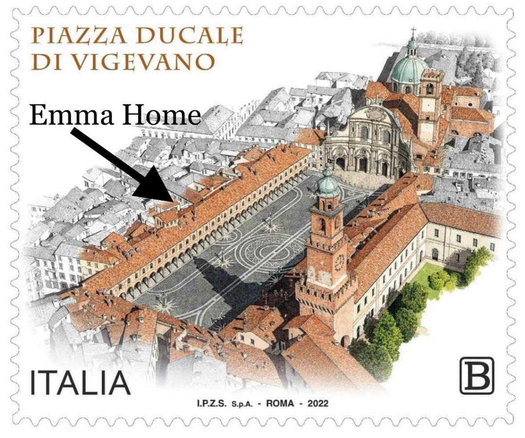 Emma Home Adiacente Alla Piazza Ducale Vigevano Exterior foto